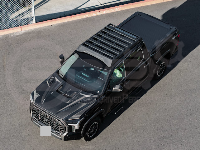 2022-UP TOYOTA TUNDRA | SDP CARBON FIBER FRONT VENTED HOOD WITH SIDE VENTS