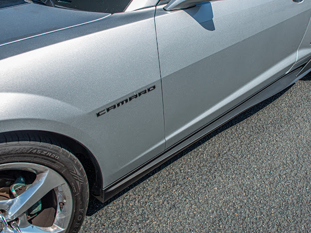 2010-2015 5TH GEN CAMARO PERFORMANCE TRACK PACKAGE SIDE SKIRTS ROCKER PANEL GROUND EFFECTS