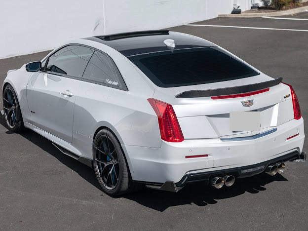 2016-2019 ATS-V COUPE  | Wickerbill Trunk Spoiler Wing Carbon Fiber