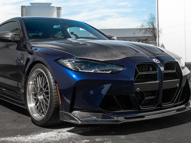 2021+ BMW G80 M3 & 2021+ BMW G82 / G83 M4 | SDP PERFORMANCE  STYLE CARBON FIBER FRONT HOOD