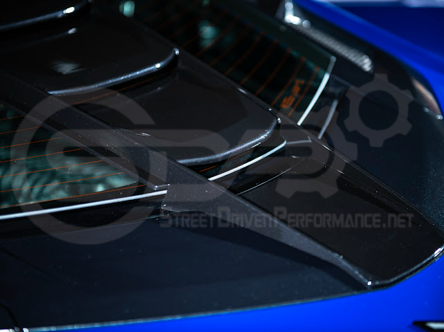 2020+ CORVETTE C8 ALL MODELS | ZR1 STYLE CARBON FLASH REAR WINDOW HATCH VENT LOUVER COVER