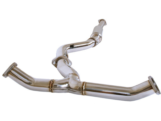 2015-2021 SUBARU WRX STI | MUFFLER DELETE QUAD TIPS CAT-BACK EXHAUST WITH CHROME TIPS