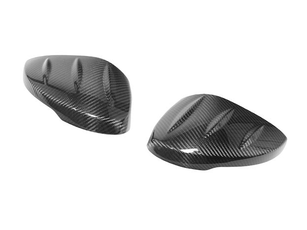2023+ Acura Integra & 2022+ Honda Civic | JDM Mugen Style CARBON FIBER Side Mirror Covers Cap Replacement Clip-On (Pair)