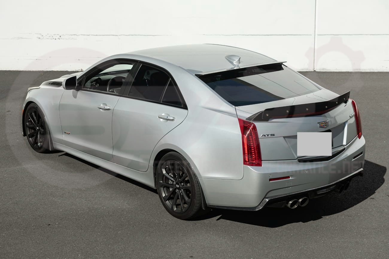 2016-2019 CADILLAC ATS-V SEDAN | SDP PERFORMANCE PACKAGE CARBON FIBER FRONT AND/OR REAR MUD FLAPS SPLASH GUARDS PAIR