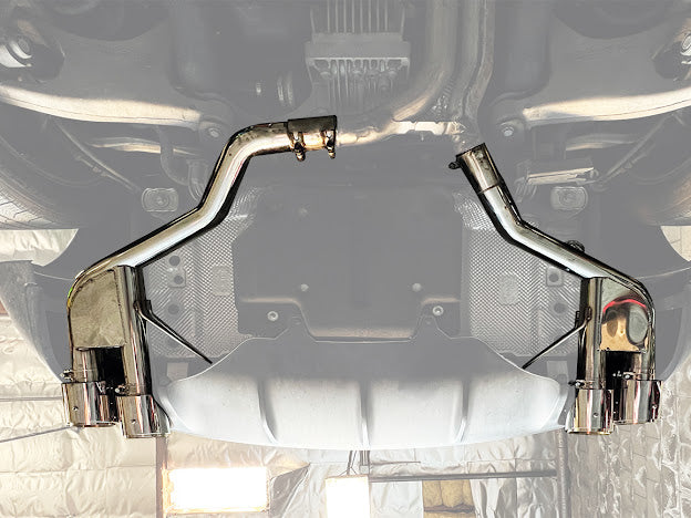 2014-2021 PORSCHE MACAN MUFFLER DELETE AXLE BACK QUAD TIPS EXHAUST