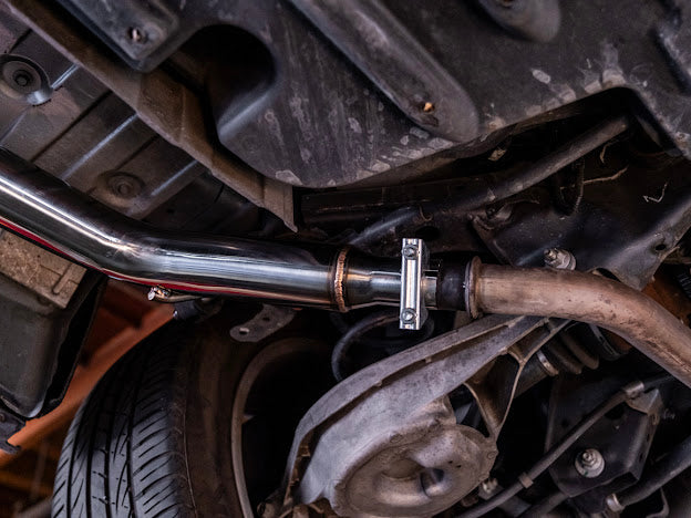 2007-2008 INFINITI G35 SEDAN & 2008-2014 INFINITI G37 SEDAN | MUFFLER DELETE AXLE BACK DUAL TIPS EXHAUST (CHROME TIPS OR BURNT BLUE TIPS)