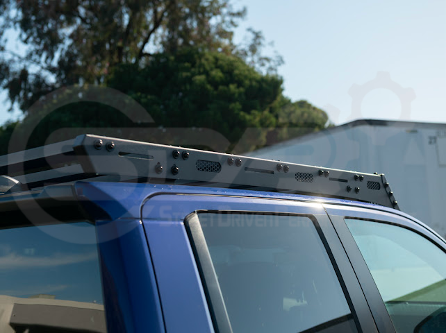 2016-2023 Toyota Tacoma | Extreme Off-Road Version 2 Carbon Steel Black Top Roof Rack Cargo Luggage Carrier