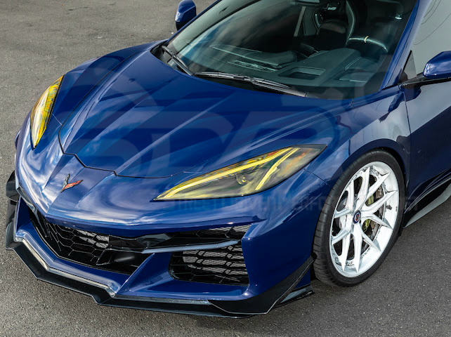 2023+ CHEVROLET CORVETTE C8 Z06 | SEQUENTIAL LED DRL LIGHT BAR BEZEL INSERT