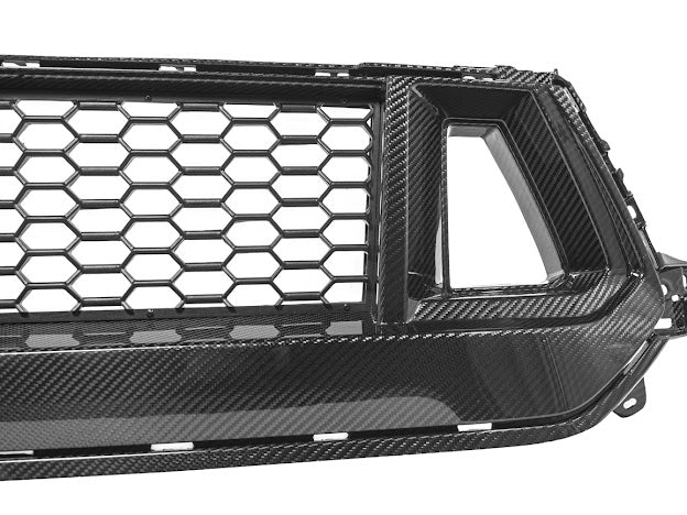 2024-UP MUSTANG S650 | CARBON FIBER FRONT UPPER GRILLE W/ GT MESH REPLACEMENT