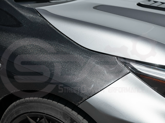 2023-UP GR COROLLA | FACTORY STYLE CARBON FIBER FRONT SIDE FENDERS WITH VENTS (PAIR)