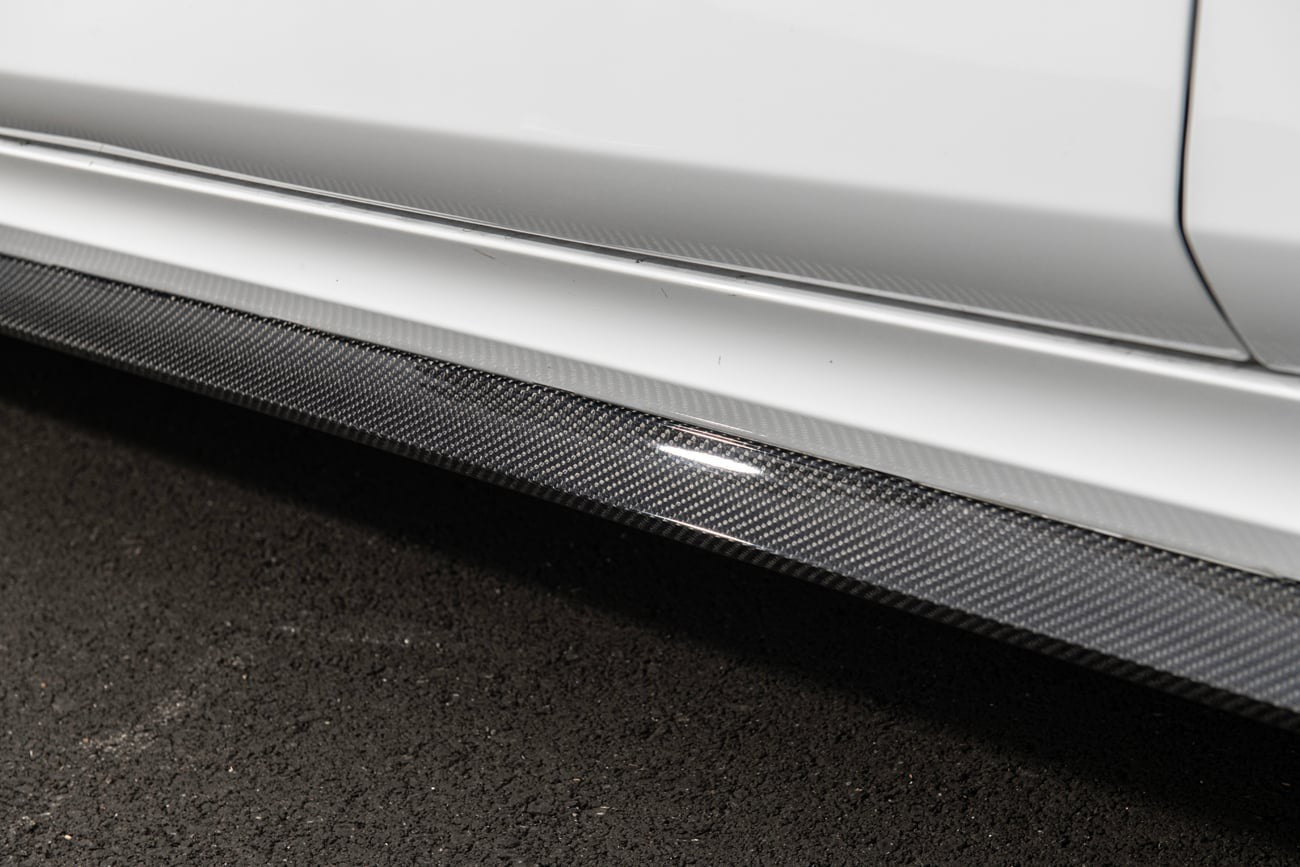2020+ Cadillac CT4 / CT4-V / CT4-V Blackwing | Carbon Fiber Side Skirts Rocker Panels Ground Effects