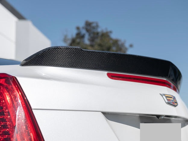 2016-2019 ATS-V COUPE  | Wickerbill Trunk Spoiler Wing Carbon Fiber