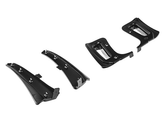 2020+ CHEVROLET CORVETTE C8 Z06 & E-RAY | CARBON FLASH XL EXTENDED FRONT SPLASH GUARD