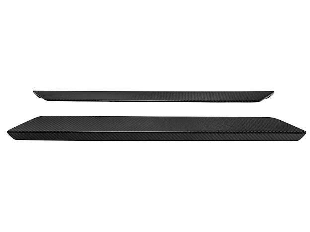 2020-UP CORVETTE C8 | CARBON FIBER SIDE DOOR SILL PLATE STRIP COVERS PANELS