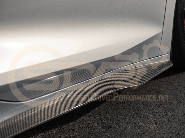 2020+ CHEVROLET CORVETTE C8 STINGRAY | Z06 PACKAGE SIDE SKIRTS ROCKER PANELS GROUND EFFECTS