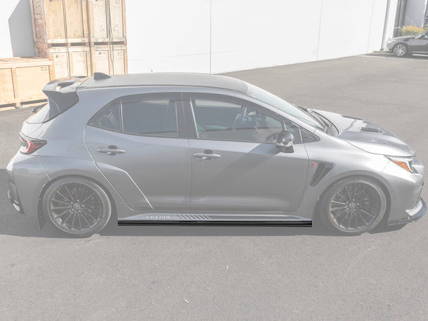 2023-UP GR COROLLA | GR PACKAGE SIDE SKIRTS ROCKER PANEL GROUND EFFECTS