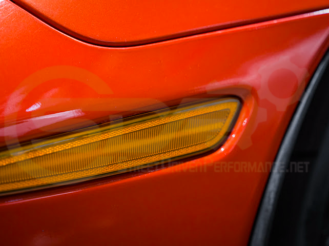 2005-2013 Chevrolet Corvette C6 | Amber Light LED Side Fender Markers Pair (Front and / or Rear) {Clear, Amber, Red, or Smoke Lenses}