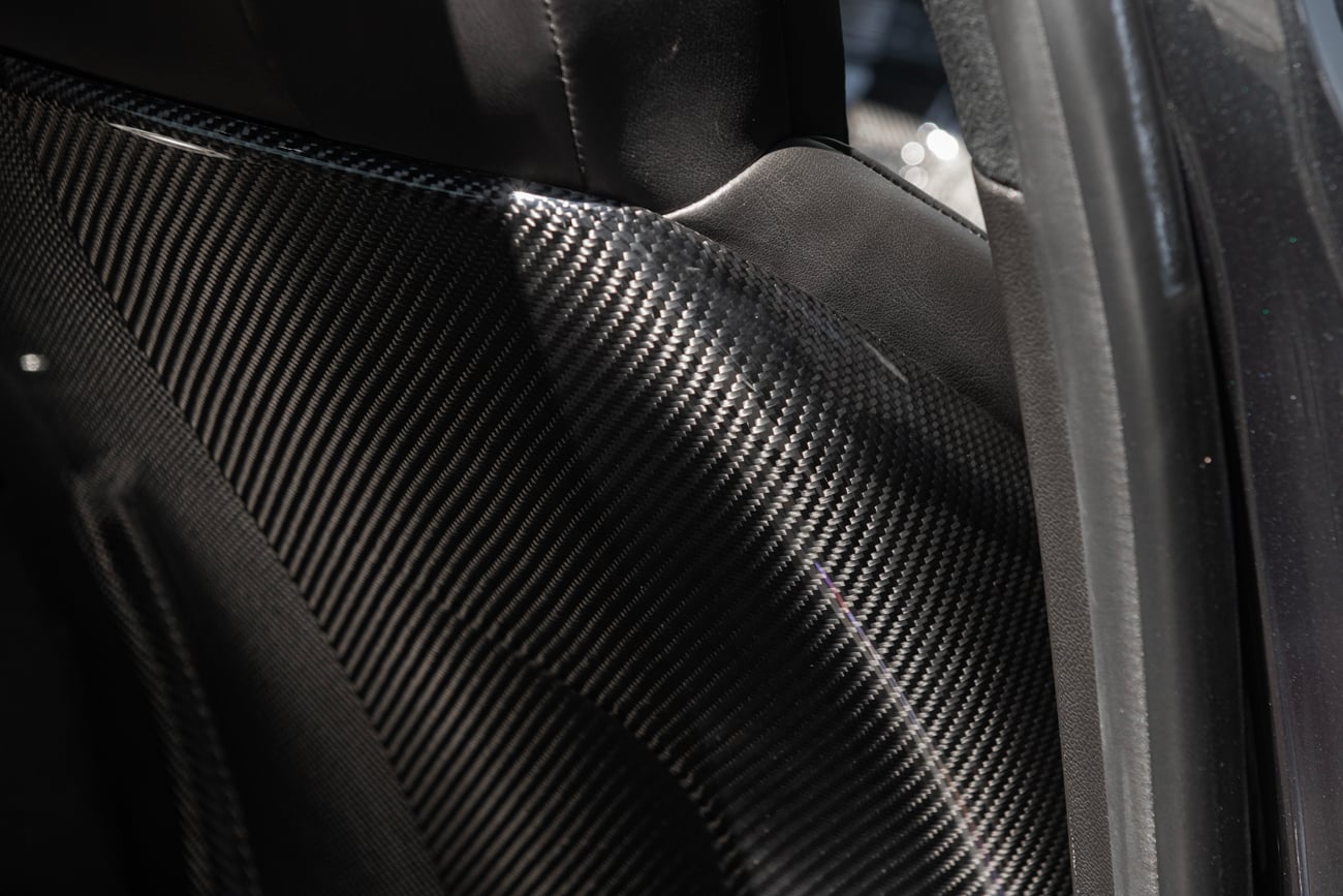 2009-2015 Cadillac CTS/CTS-V V2 CARBON FIBER SEAT BACK PANEL COVER REPLACEMENT PAIR