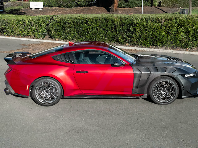 2024-Up Ford Mustang S650 | SDP Performance CARBON FIBER Side Skirts Extension Rocker Panels Ground Effects