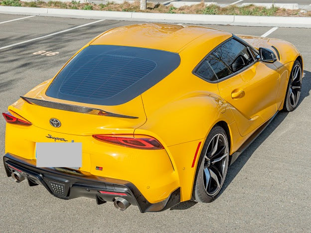 2020-Up Toyota GR Supra | A91 Edition Style CARBON FIBER Rear Trunk Lid Wing Spoiler