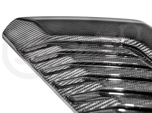 2022-Up Toyota Tundra | TRD Pro Style CARBON FIBER Front Hood Side Vents Pair