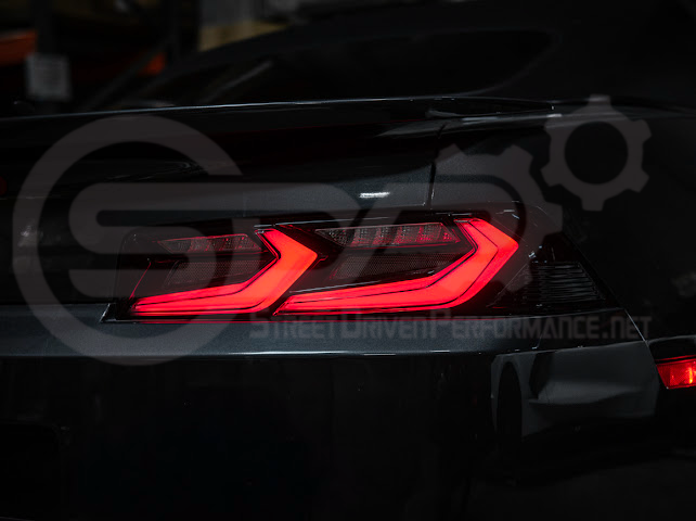 2014-2015 CHEVROLET CAMARO | GM C8 CORVETTE STYLE SEQUENTIAL SIGNAL LED REAR TAILLIGHT PAIR (CLEAR OR SMOKE TINTED LENSES)