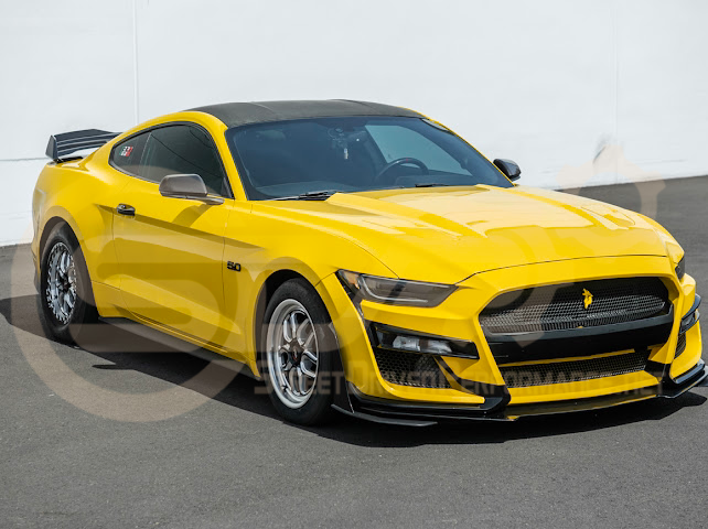 2015-2023 FORD MUSTANG S550 | CARBON FIBER OUTER DOOR HANDLE COVER SET PAIR