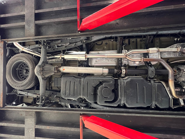 2014-2019 CHEVROLET SILVERADO CAT BACK EXHAUST