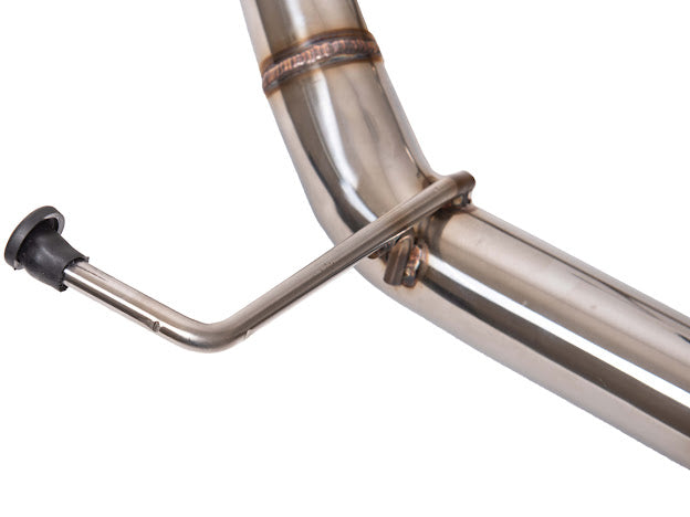 2011-2014 SUBARU IMPREZA WRX / STI | MUFFLER DELETE AXLE BACK QUAD EXHAUST (CHROME OR BURNT BLUE TIPS)