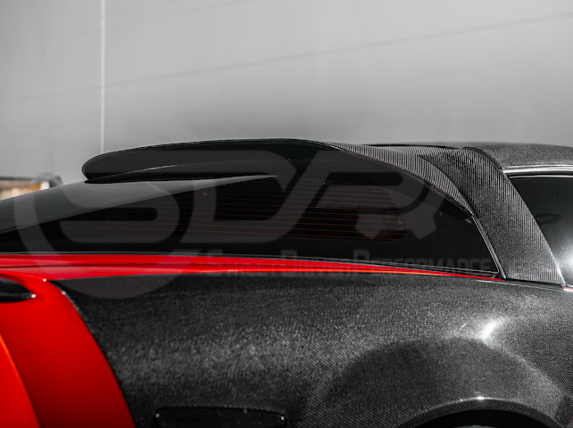 2005-2013 CHEVROLET CORVETTE C6 | SDP PERFORMANCE CARBON FIBER REAR ROOF WING LID SPOILER