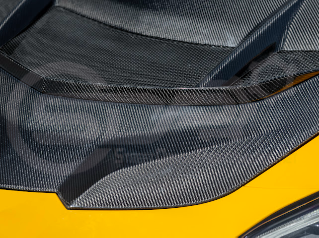 2020+ Corvette C8 | ZR1 Style Replica CARBON FIBER Front Hood