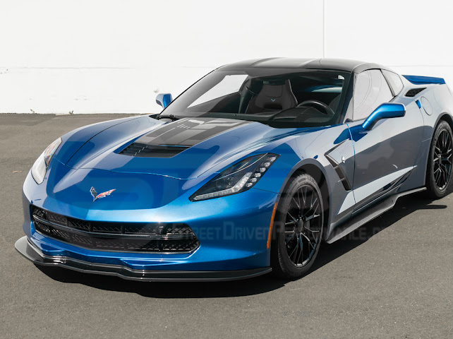 2014-2019 CORVETTE C7 BASE | JAKE SKULL LOGO HOOD VINYL DECAL STRIPE