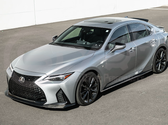 2021-UP LEXUS IS300, IS350, IS500 | JDM NOVEL STYLE SIDE SKIRTS ROCKER PANEL EXTENSIONS  GROUND EFFECTS