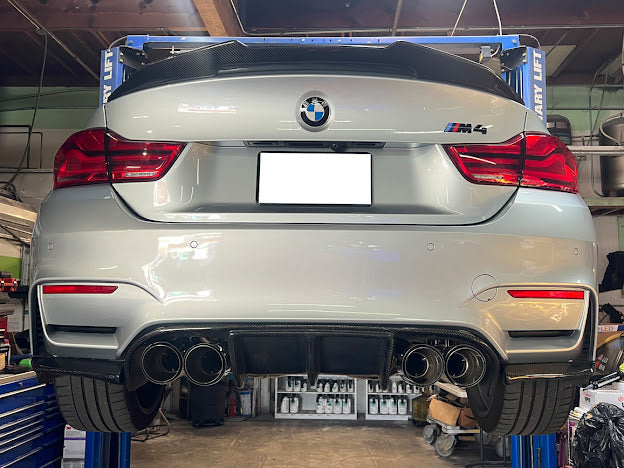 2015-2020 BMW F80 M3 F82 / F83 M4 | 2.5" PIPING W/ 3.5 " QUAD TIPS AXLE BACK EXHAUST