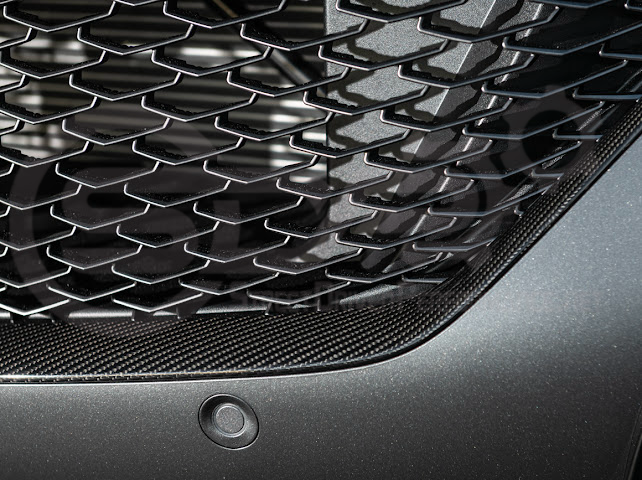 2025-Up Cadillac CT5-V Blackwing | CARBON FIBER Front Upper & Lower Grille Trim Insert Surrounding Replacement