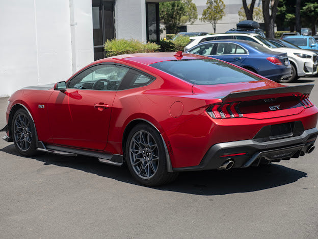 2024-UP FORD MUSTANG S650 | CARBON FIBER REAR TRUNK DUCKTAIL INTEGRATED WING SPOILER MODULE