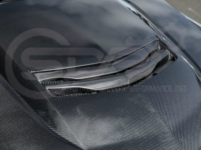 2016-2019 ATS / ATS-V - Carbon Fiber Vented Front Hood
