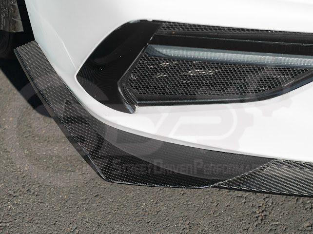 2020+ CORVETTE C8 STINGRAY & Z51 | Z06 Z07 PERFORMANCE FRONT LIP SPLITTER & CANARDS GROUND EFFECTS