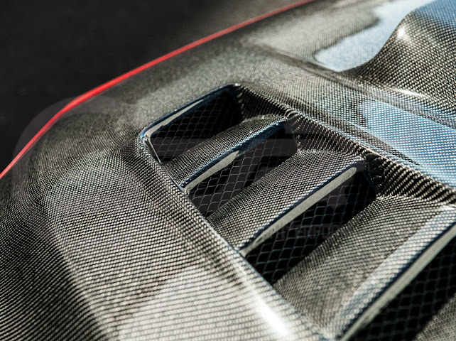 2022-UP SUBARU WRX | JDM VRS STYLE CARBON FIBER FRONT VENTED HOOD