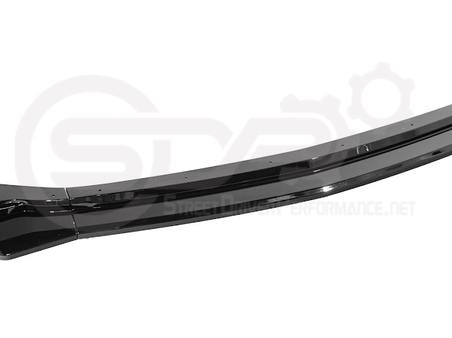 2024-Up Ford Mustang S650 | GTV Style GLOSSY BLACK Add-On Front Lip Splitter Ground Effects