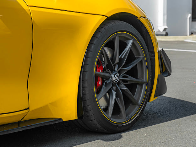 2020-Up Toyota MK5 GR Supra A90 A91 | Extended Style Mud Flaps Rock Splash Guards (Pair)