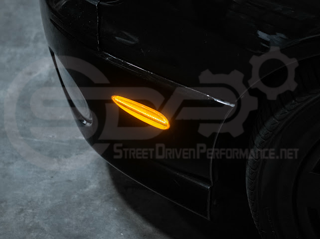 2004-2006 Pontiac GTO | Front Clear / Red / or Black Lens Amber Light LED Side Markers Pair