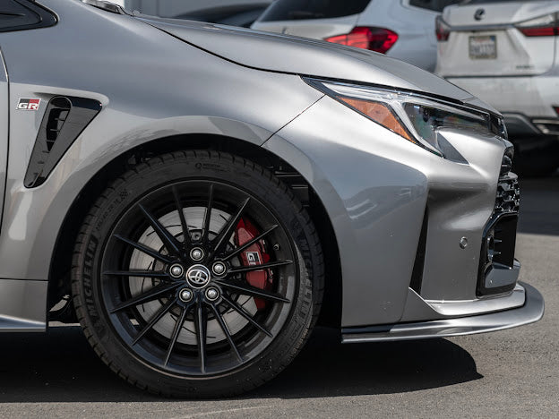 2023-UP TOYOTA GR COROLLA |GR STYLE FRONT LIP SPLITTER GROUND EFFECTS