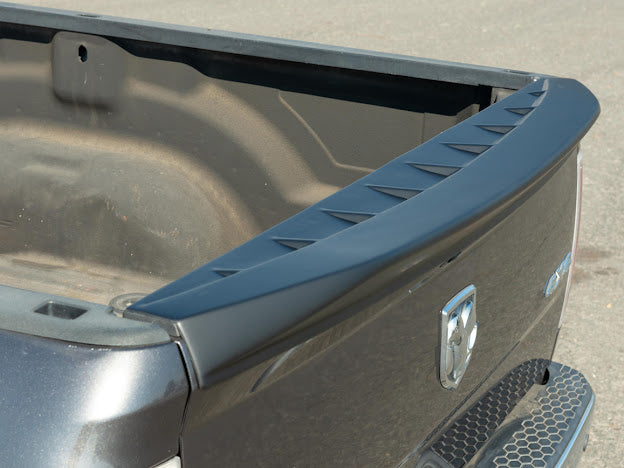 2009-2018 Ram 1500 2500 3500 ABS Plastic Matte BLACK Rear Tailgate Wing Spoiler