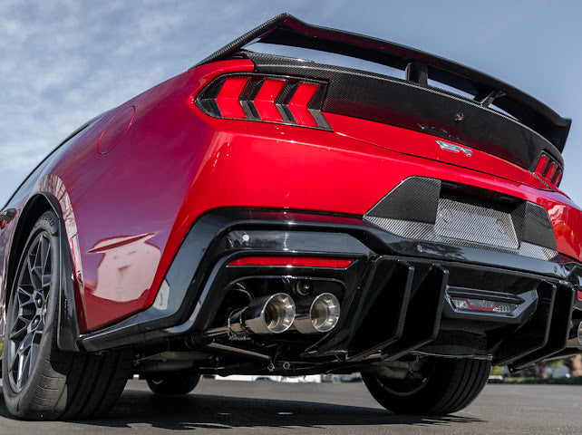 2024+ FORD MUSTANG S650 |  VERSION 2 PACKAGE REAR BUMPER DIFFUSER