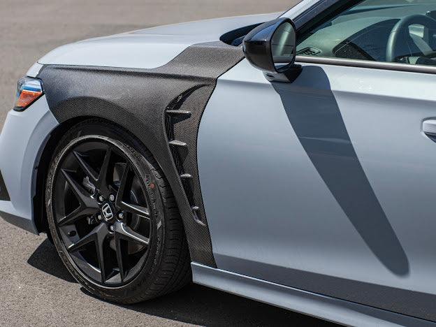 2022-UP HONDA CIVIC | JDM TYPE-R STYLE CARBON FIBER SIDE FENDERS