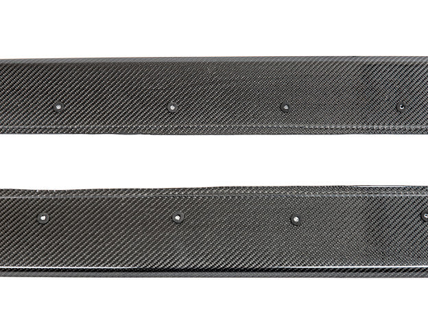 2014-2018 BMW F80 M3 | M-Performance Extended CARBON FIBER Side Skirts Extension Rocker Panel Ground Effects