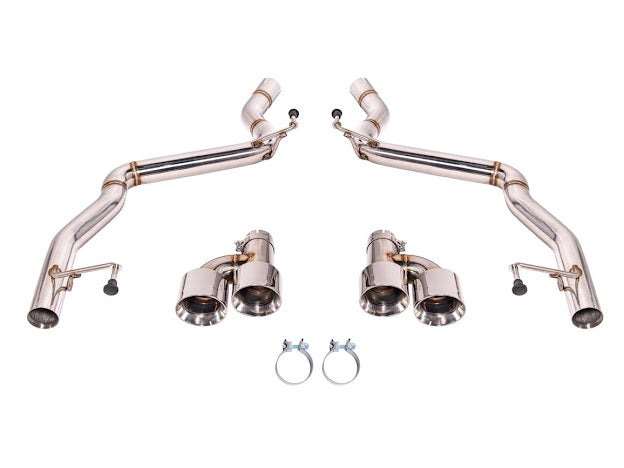 2024-PRESENT FORD MUSTANG S650 GT | AXLE BACK QUAD TIPS EXHAUST
