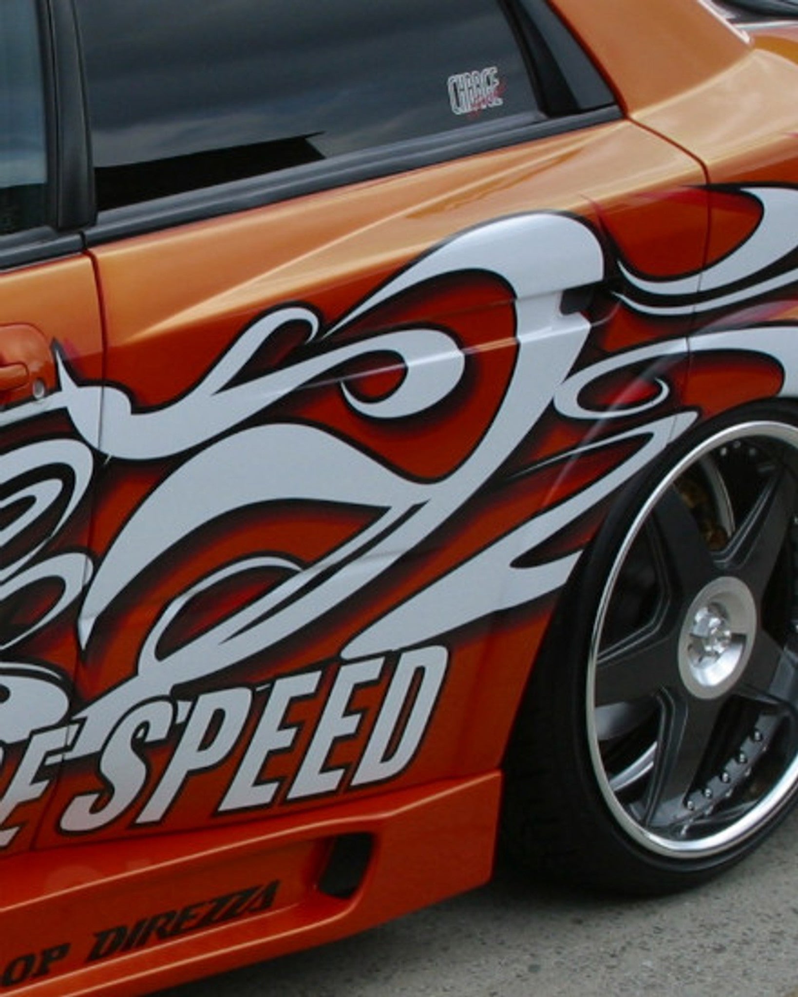 Charge Speed 2004-2005 Subaru Impreza GD-B Peanut Eye Super GT Wide Body Kit Full Kit With 3D CARBON