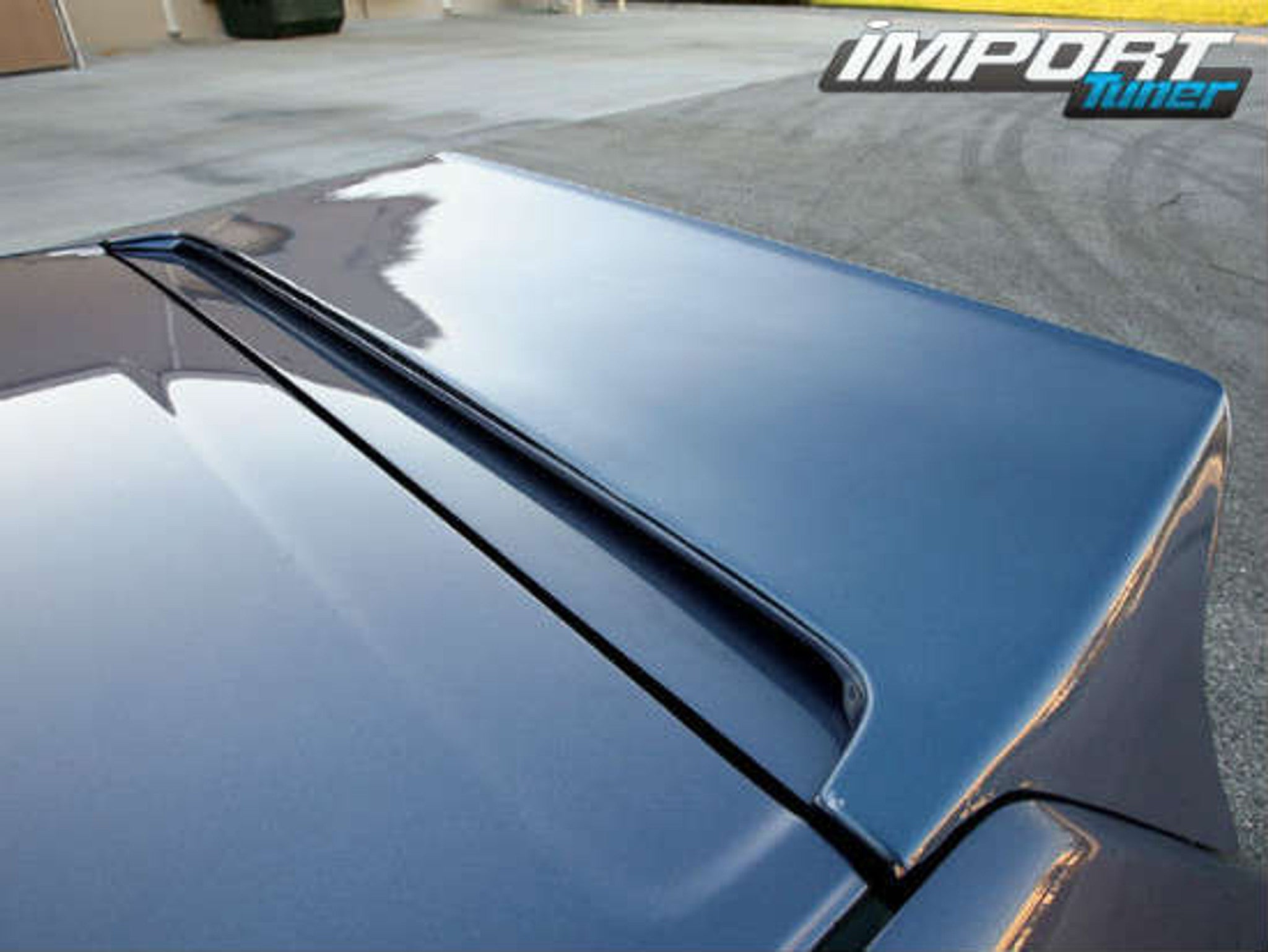 Charge Speed 1988-1991 Honda Civic EF HB CARBON Rear Roof Wing